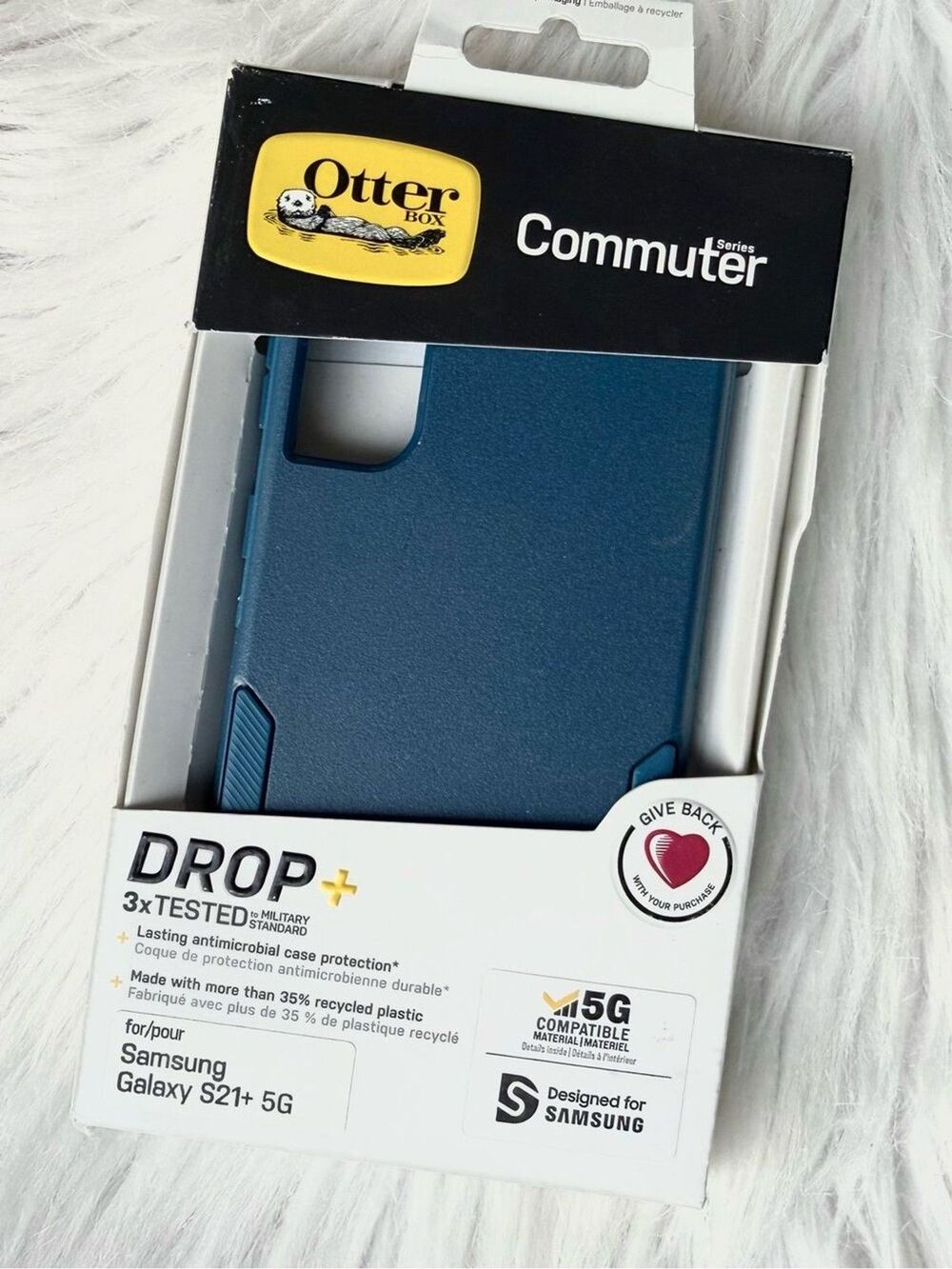 OtterBox Commuter Series Blue Phone Case for Samsung Galaxy S21 + 5G New in Box